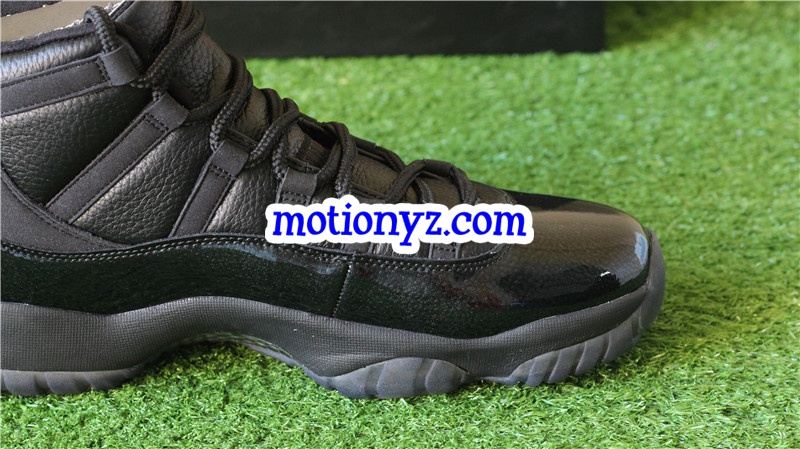 Authentic Air Jordan 11 Retro 72-10 Black Custom